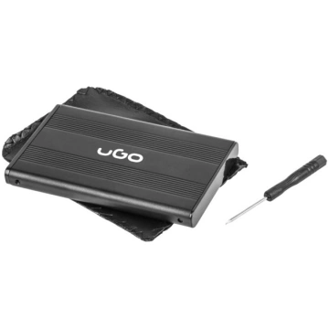 External HDD Enclosure 2,5"" USB 2.0 Aluminium