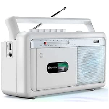 KLIM pārnēsājamais kasešu atskaņotājs Boombox, AM/