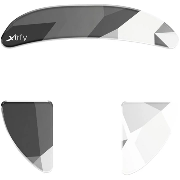 Xtrfy Glass Skates Premium — izturīgas peles kājiņ