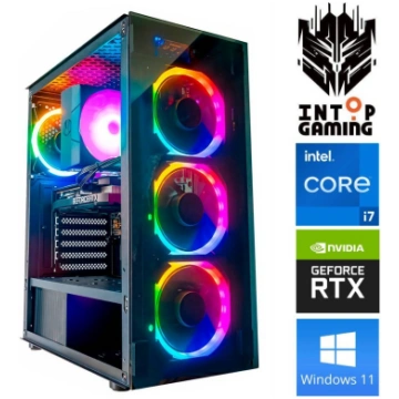 Stacionārs dators Intop i7-12700F, 500 GB, DDR4 16