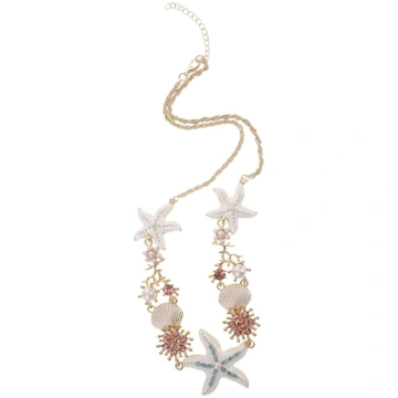 VALICLUD Strand Schmuckset Halskette Mit Meeresste