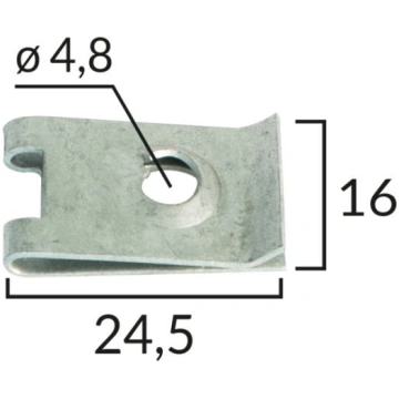 Montāžas plāksne ROM 14202 ROMIX