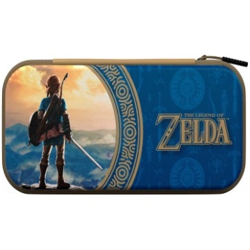 PDP Deluxe Travel Case Zelda Hyrule Blue Licensed 