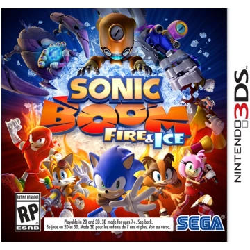 3DS SONIC BOOM : FIRE AND ICE