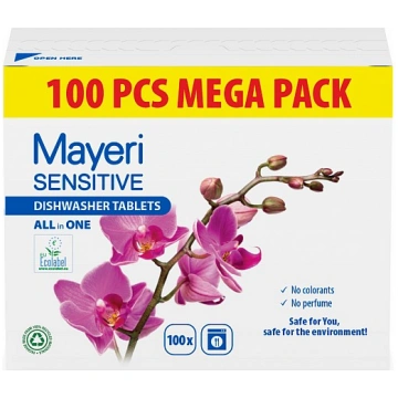 MAYERI Sensitive tabletes trauku mazgājamai mašīna