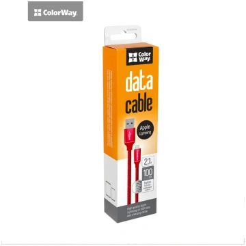 ColorWay Data Cable Apple Lightning Charging cable