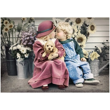 Puzle Puzzle Castorland First Love, 1000 det