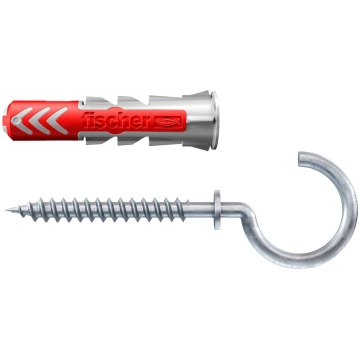 Dībelis ar cilpu FISCHER DUOPOWER RH 5x25 mm (8gab
