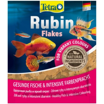 Tetra Rubin Flakes barība zivīm (pārslas) krāsas p