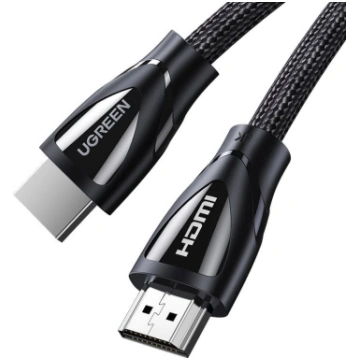 HDMI 8K 60Hz 2 m pīts elastīgs kabelis - melns UGR