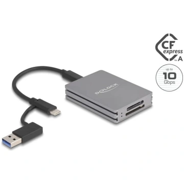 Delock USB Type-C™ Card Reader for SD and CFexpres
