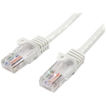 Startech CAT5e Cable - 7 m White Ethernet Cable -