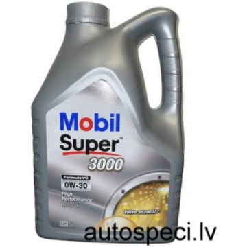 Motoreļļa 0W30 Formula VC Mobil Super 3000 5L