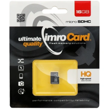 IMRO microSD memory card, 16GB, 100MB/s, class 10,