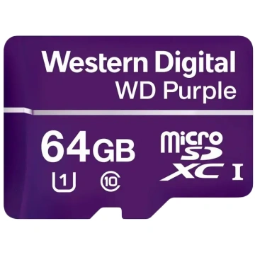 WD Purple microSD karte (64 GB) Western Digital