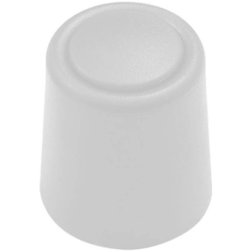 PVC atdure durvīm Ø30x27mm balta
