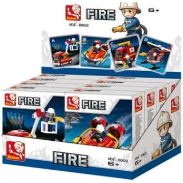 SLUBAN Konstruktors Sluban Sluban Fire Fire 4 Desi