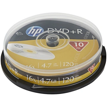 DVD-R diski 4.7GB 16x, 10 gab