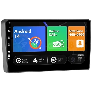 SXAUTO - Iebūvēts DAB - Android 13 IPS auto radio 