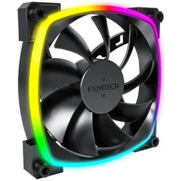 CASE FAN 120MM/AX120 PWM BLACK MONTECH AX120PWMBLA