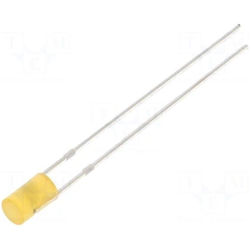 LED | orange | 3mm | 330mcd | 140° | Front: flat |