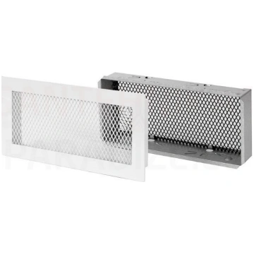 EUROPLAST reste kamīnam, 180x100mm ar rāmi un siet