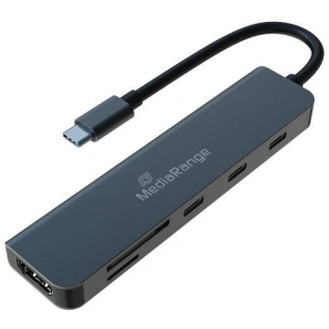 HUB USB MediaRange MediaRange HUB USB-C 6 in 1 Mul