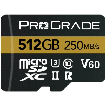 ProGrade Digital 512GB MicroSDXC UHS-II Memory Car