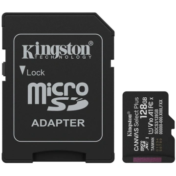 Kingston microSD atmiņas karte SDCS3/128GB, 128 GB
