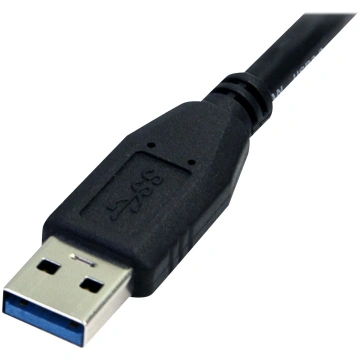 StarTech 0.5m (1.5ft) Black SuperSpeed USB 3.0 Cab