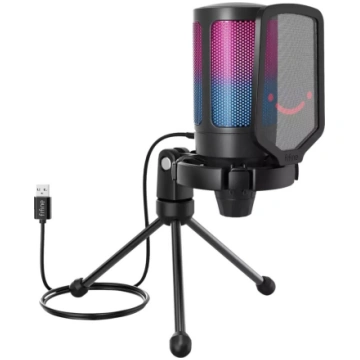 Mikrofons Fifine A6V AmpliGame — USB kondensatora 