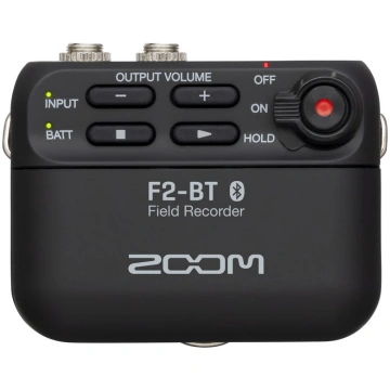 Zoom F2-BT Field Recorder with Bluetooth & Lavalie