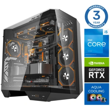 INTOP AQUA i5-14400F 32GB DDR5 1TB M.2 NVMe SSD RT