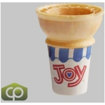 JOY #30J Flat Bottom Jacketed Cake Cone Dispenser 