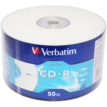 Cd-r 52x 700mb 50p sp printable papildu aizsardzīb