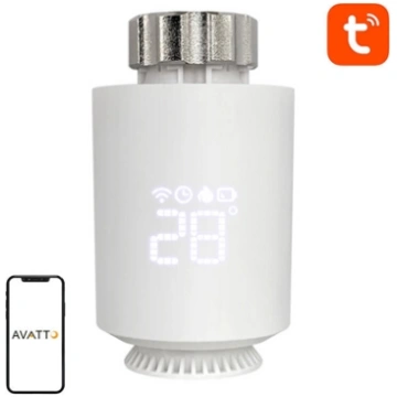 Avatto Inteligentna gowica termostatyczna TRV06 Zi