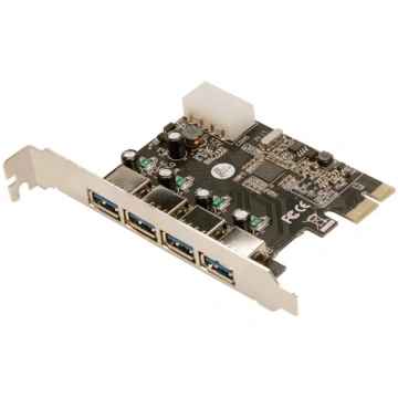LogiLink USB 3.0 4-Port PCI Express Card - USB ada