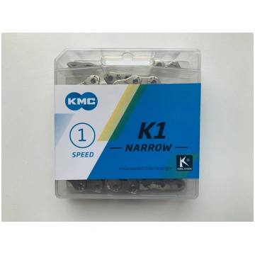 KMC K1 NARROW SILVER X 100L