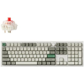 KEYBOARD WRL Q6 MAX RGB/SHELL WHITE Q6M-P1 KEYCHRO