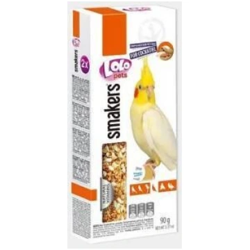 Nūjiņas LOLO PETS korellām ar riekstiem 2gb., 90 g