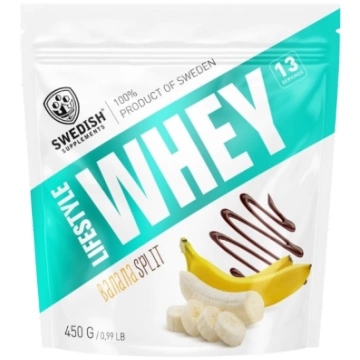 Lifestyle Whey 450 g Swedish Supplements Banana Sp