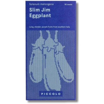Dārzeņu sēklas Baklažāns, Eggplant Slim Jim, sēklu