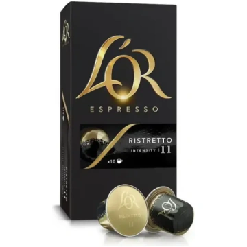 Kafijas kapsulas LOR Ristretto, 10x5,2g L"OR