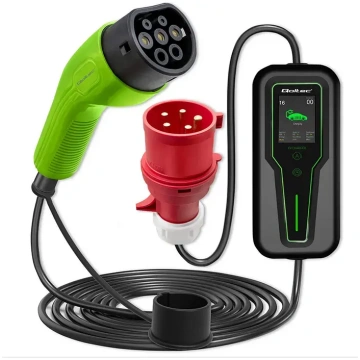Qoltec Mobile EV charger with adjustable 2-in-1 Ty