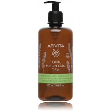 Apivita Tonic Mountain Tea Shower Gel with Essenti