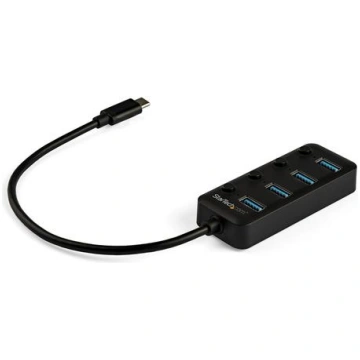 StarTech.com 4-Port Bus Powered USB-C Hub with Ind