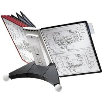 Galda displejs SHERPA ar 10 displeja kabatam, DURA