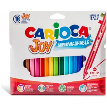 Flomasteri CARIOCA JOY 18 krāsas 200-02936