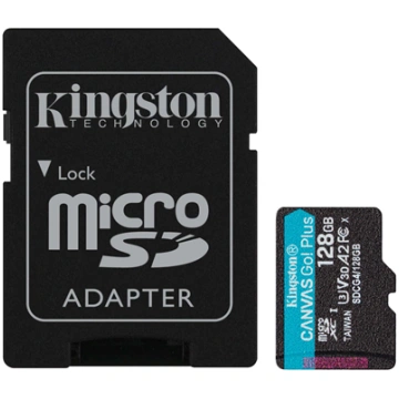 Kingston , Canvas Go! Plus , 128 GB , microSD , Fl
