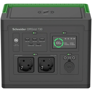 Schneider OffGrid Portable Power Station 730, 738W
